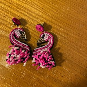 Flamingo earrings